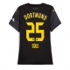 Borussia Dortmund Niklas Sule #25 Replike Gostujuci Dres za Ženska 2024-25 Kratak Rukav